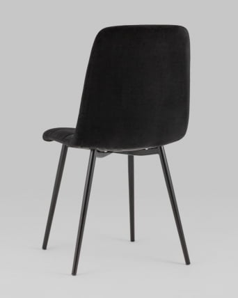 Стул Оливер велюр Черный / Oliver_5