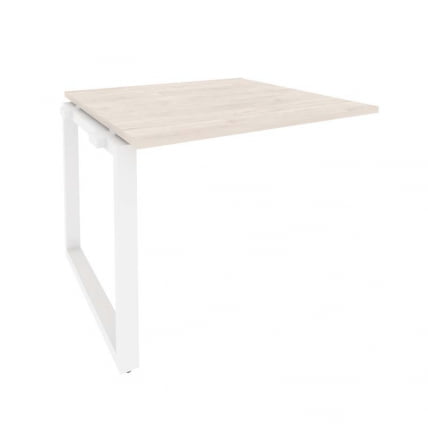 Проходной наборный элемент переговорного стола ОНИКС О.МО-НПРГ-1 Денвер Светлый/Белый / ONIX O.MO-NPRG-1_0