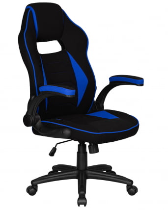 Кресло игровое ДОБРИН РИCК (черно-синий) / DOBRIN RICK_1