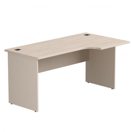 Стол эргономичный с опорами ЛДСП Еверпроф ЕВО 254С114 (правый) Дуб Соната Кашемир / Everprof EVO 254S114_0