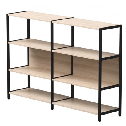 Набор стеллажных систем Еверпроф ЕВО №1 Дуб Соната Черный / Everprof EVO_0