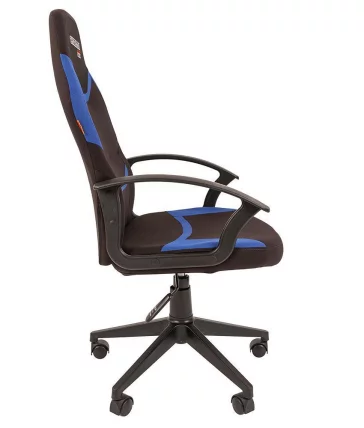 Кресло для геймеров CХАИРМАН ДРАЙВ (ГАМЕ) 9 Новое (НЕВ) Черный-синий / CHAIRMAN (GAME) (NEW)_2