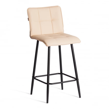 Полубарный стул Бари/Бари экокожа , бежевый, 42х55х99 см / Bari/Бари_0
