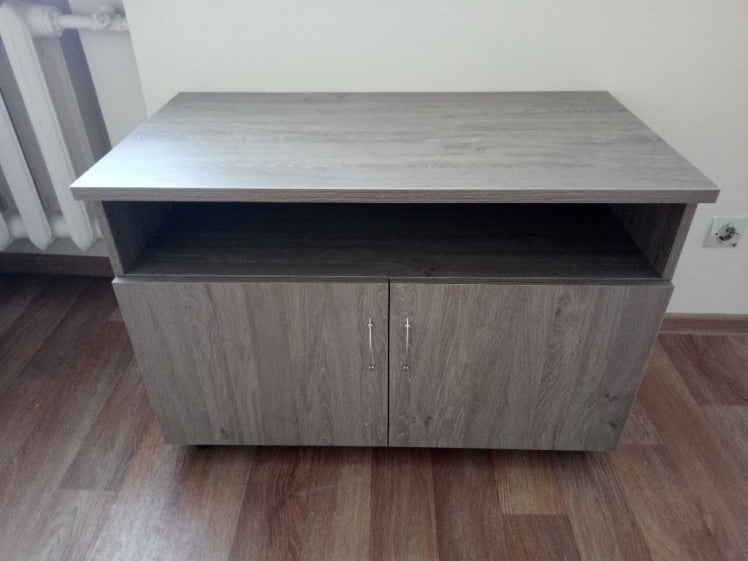 Тумба под оргтехнику Твин 14.11.11 Дуб Верцаска / Twin_4