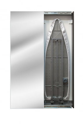 Шкаф со встроенной гладильной доской Ирон Слим (левый, купе) Венге / Iron Slim_1