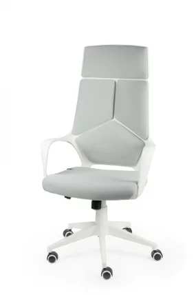 Кресло офисное ИК CКС0898Х Вхите грей / IQ CX0898H White grey_0
