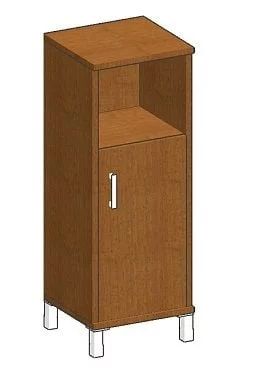 Стеллаж с дверью В421.2 Л Дуб девон / L_0