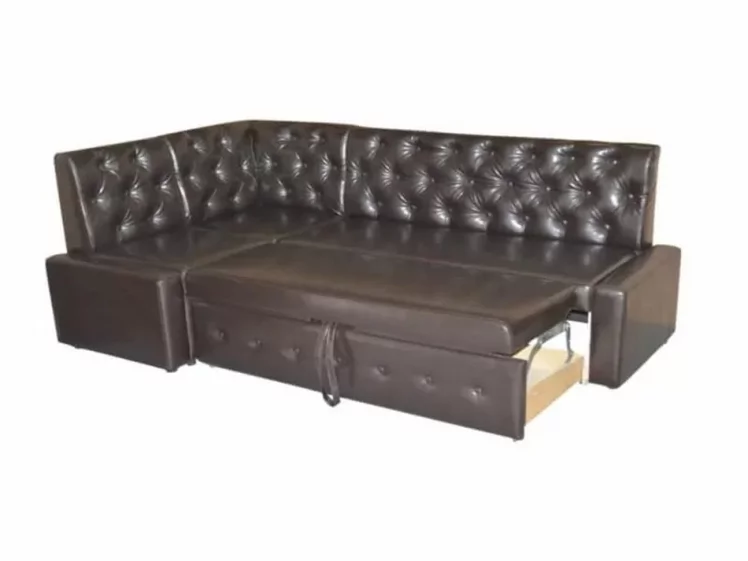 Диван угловой раскладной Зефир Комбинация 1 Остин Умбер_1