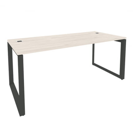 Стол рабочий руководителя на О-образном м/к ОНИКС О.МО-СРР-5.8 Денвер Светлый/Антрацит / ONIX O.MO-SRR-5.8_0