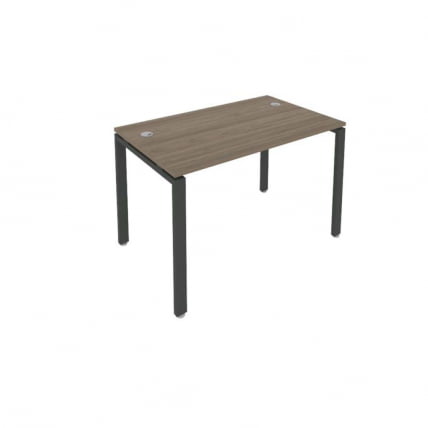 Стол письменный МЕТАЛ СЙСТЕМ Б.СП-2 Вяз/Антрацит / METAL SYSTEM_0