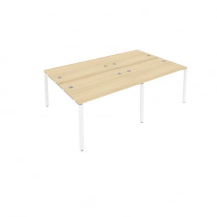 Рабочая станция на 4 раб.места Метал Сйстем Б.СМ-4.2 Акация/Белый / Metal System_0