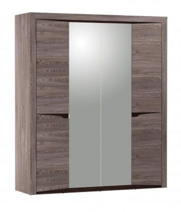 Шкаф для одежды Лючия 33.01 Ясень анкор темный Венге_0