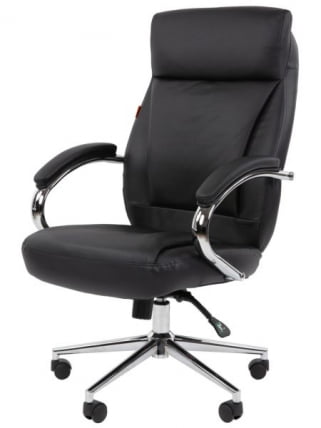 Кресло руководителя Чаирман 794 кожа Черный / Chairman_20