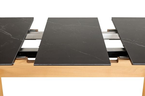 Стол раздвижной Нарвик Серамиc 140-180 Аутоматиc Натур/Дэрк марбле / Ceramic Automatic Natur/Dark marble_9