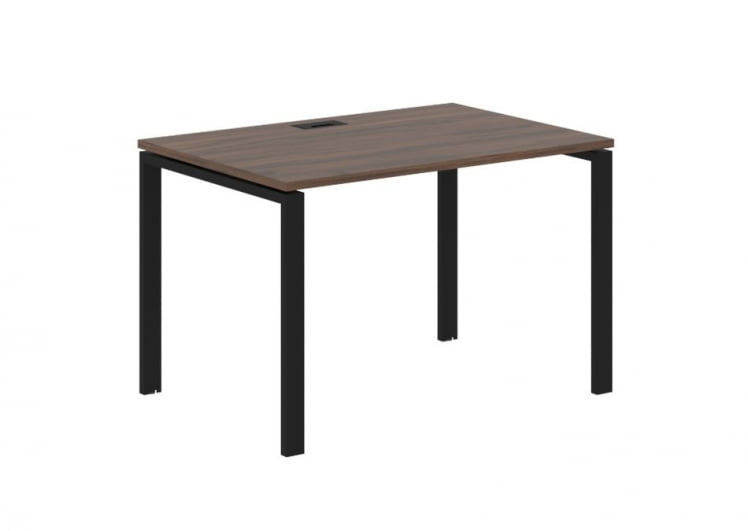 Стол письменный ЕДИС ЕУСТ 1180 Дуб Денвер темный Черный / EDIS EUST_0