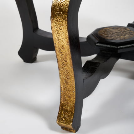 Столик Сеcрет Де Маисон ФУМО ( мод. НД-027) дерево манго, 38кс46, этническая роспись / Secret De Maison FUMO mod. ND-027) 38x46,_3