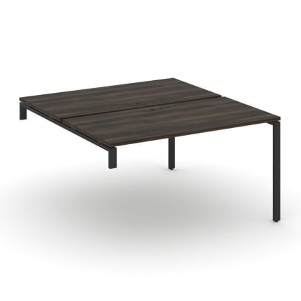 Двойной стол-надставка на опорную тумбу CОНCЕПТ CН.ДСН-003 Дуб Мали Черный / CONCEPT CN.DSN-003_0