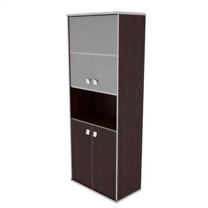 Шкаф высокий широкий СТЙЛЕ Л.СТ-1.4 Венге Цаво / STYLE_0