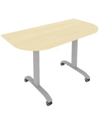 Стол радиусный складной мобильный МОБИЛЕ СЙСТЕМ СМ-4.1 Клен / MOBILE SYSTEM_0