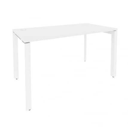 Стол рабочий на П-образном м/к ОНИКС О.МП-СП-3.7 Белый Бриллиант / ONIX O.MP-SP-3.7_0