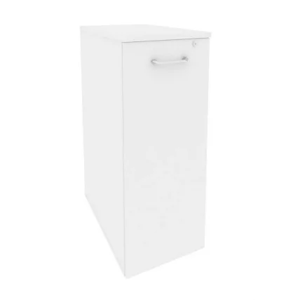 Тумба высокая выдвижная приставная / опорная ОНИКС О.ВТПО-7 Белый Бриллиант / ONIX O.VTPO-7_0