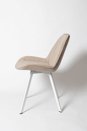 Стул К 21 вхите Бежевый (ПС 12\б) / white (PС_1