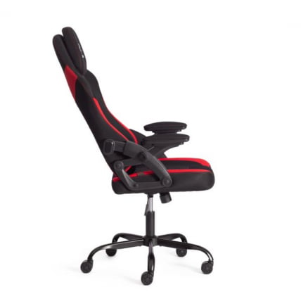 Кресло иШарк ткань, черный / красный / iShark_2