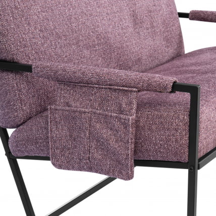 Диван Чарли ЛУКС Д/Чарли Люкс велюр/букле, ВТ шапе воод росе / Charli LUX VT shape wood rose_5