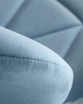 Стул барный ДОБРИН БАРНИ (пудрово-голубой велюр (МДЖ9-74)) 2 шт / DOBRIN BARNY (MJ9-74))_11