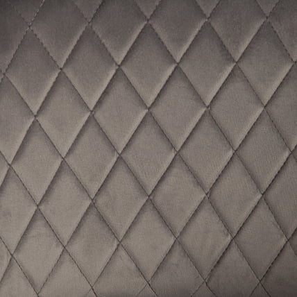 Кресло БРЕМО (мод. 708) / 1 шт. в упаковке ткань/металл, 58х55х83 см, высота до сиденья 48 см, серый баркхат 26/черный / BREMO (mod. barkhat_6