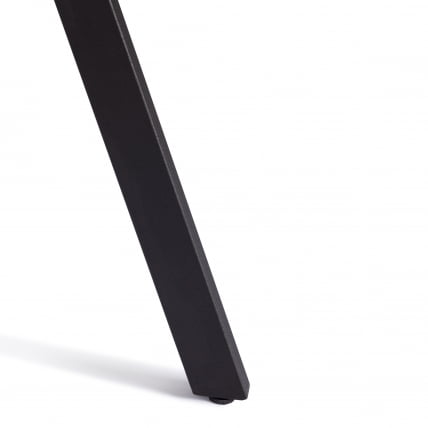 Стол ВИГО ЛДСП/ХПЛ/металл, 120 кс 80 кс 30 х 30 х 75 см, Дуб Вотан/черный / VIGO ЛДСП/HPL/металл, x x_9