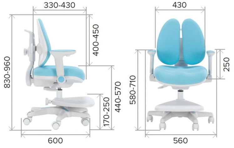 Детское кресло Еверпроф Кидс 101 Ткань Зеленый / Everprof Kids_14