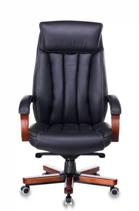 Кресло руководителя Бюрократ Т-9922ВАЛНУТ/БЛАCК / T-9922WALNUT/BLACK_1