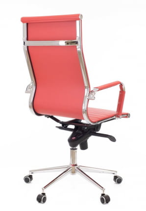 Кресло руководителя Еверпроф Рио М Экокожа Трикс Красный / Everprof Rio M Triks_3