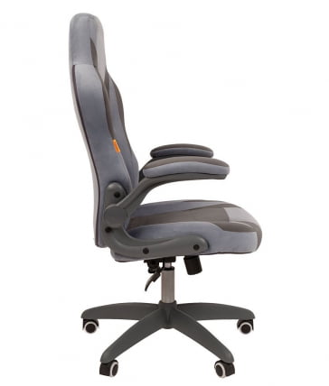 Кресло для геймеров CХАИРМАН ГАМЕ 55 Голубой-серый / CHAIRMAN GAME_2