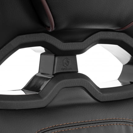 Кресло Арена металБЛ кож/зам, черный/черный карбон, 36-6/карбон черный / Arena metalBL_8