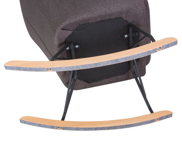 Набор 2 шт Кресло-качалка ДОБРИН КИАРА (серая ткань (ЛАР-106Д-26)) 2 шт / DOBRIN KIARA (LAR-106D-26))_10