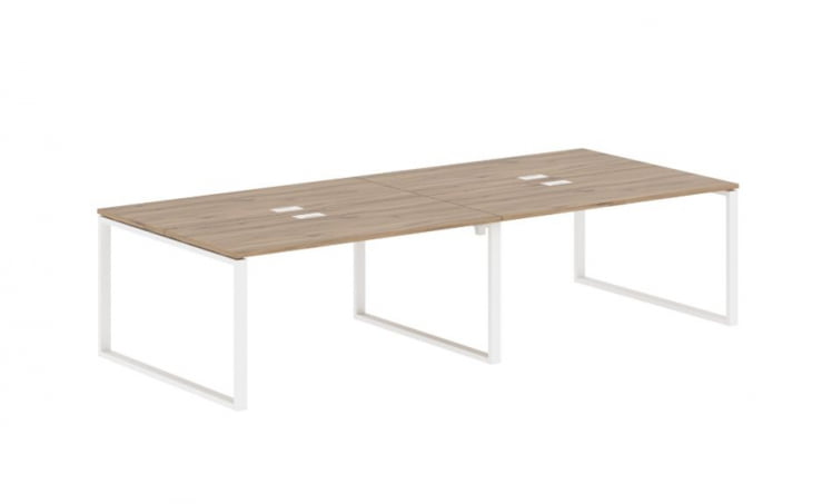 Бенч-система ЕДИС ЕКВСТ 3113 Дуб Денвер светлый Белый / EDIS EQWST_0