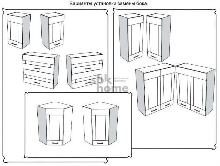 ЗБ  замена бока шкафа(720), Дублин (720*16*300) Дуб галифакс белый, 21502_2
