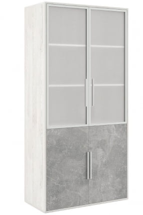 Шкаф для бумаг Б-ТОНЕ БТН36150131 Сосна Бетон светлый / B-TONE BTN36150131_0