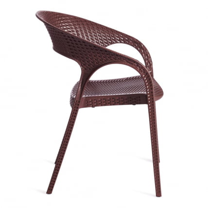 Стул ТИНТО (мод. ПC59) / 1 шт. в упаковке пластик, 60 х 63 х 83 см, Бровн (коричневый) 14 / TINTO (mod. PC59) Brown_1