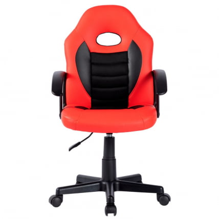 Детское кресло CХАИРМАН КИДС 111 Черный-красный / CHAIRMAN KIDS_1