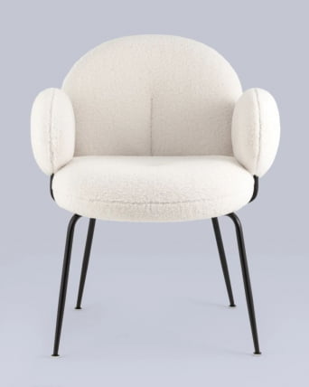 Кресло Нина белый / Nina_1