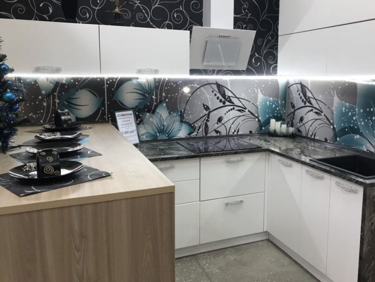 Глянцевый фартук (МДФ) АГ 65 / AG_2