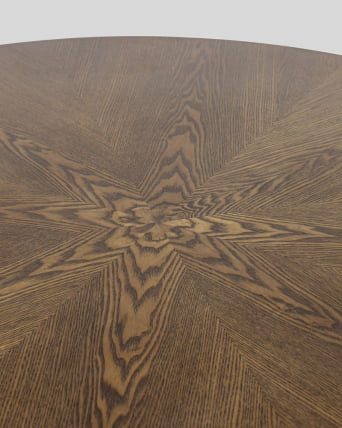 Стол обеденный КАЙ 110кс110 Орех / KAY 110x110_4