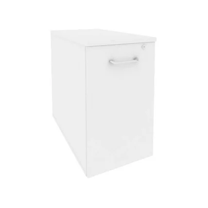 Тумба низкая выдвижная приставная / опорная ОНИКС О.ВТПО-1.8 Белый Бриллиант / ONIX O.VTPO-1.8_0