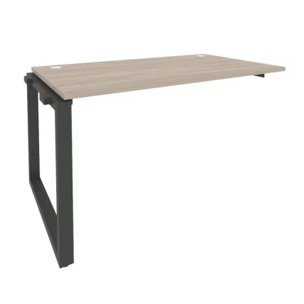 Наборный элемент рабочей станции на О-образном м/к ОНИКС О.МО-1.НРС-3.8 Дуб Аттик/Антрацит / ONIX O.MO-1.NRS-3.8_0