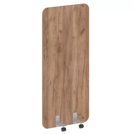 Перегородка на металлических опорах, на роликах Р-лине ДП.Р-80-180 Дуб Табак / R-line DP.R-80-180_0