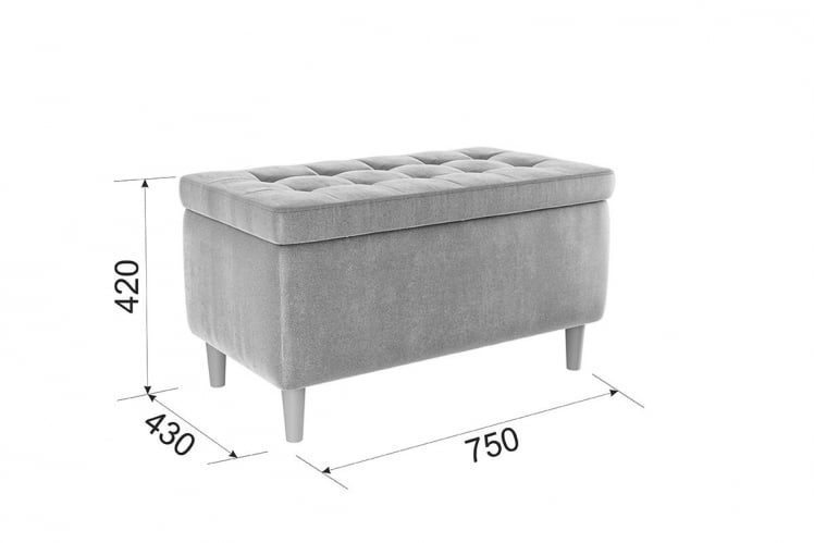 Пуф Чарли 2 ПМ-004.2 изумруд (велюр) / PM-004.2_2