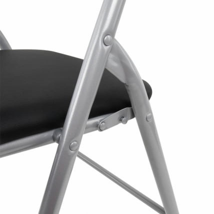 Стул складной БРАБИКС Голф CФ-007 серебристый каркас Черный / BRABIX Golf CF-007_7